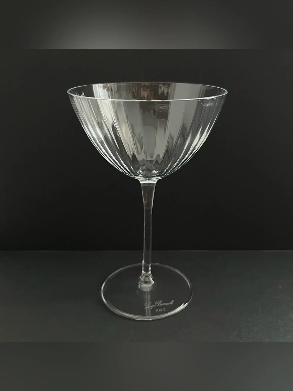 Luigi Bormioli Italy Cocktail Glass Champagne Coupe Fluted Crate & Barrel